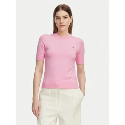 Εικόνα του Tommy Hilfiger Πουλόβερ WW0WW49705 Ανοιχτό ροζ Slim Fit